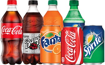 Cold beverage selection for a North Texas vending program